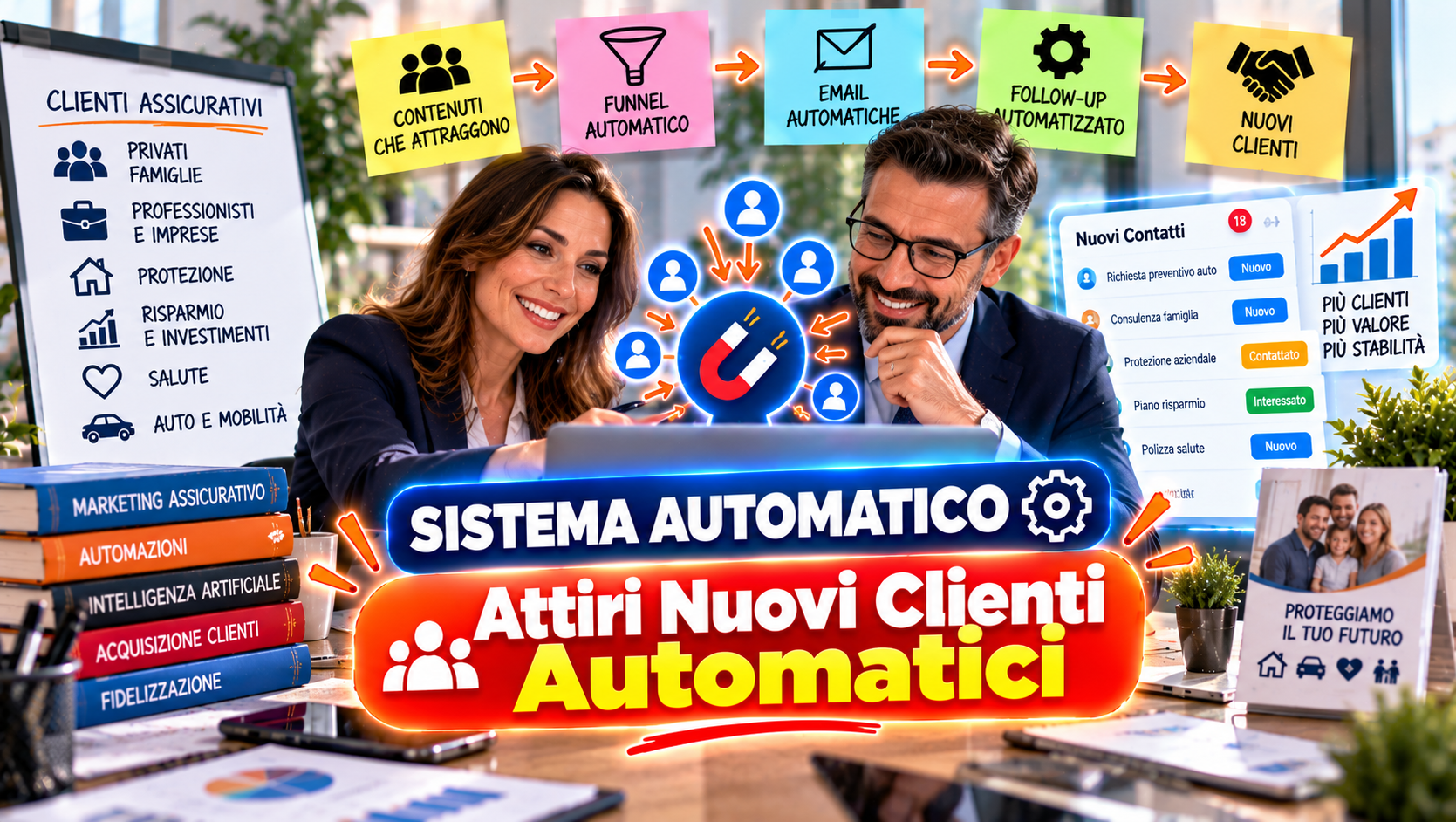 SISTEMA AUTOMATICO - Attiri Nuovi Clienti Automatici