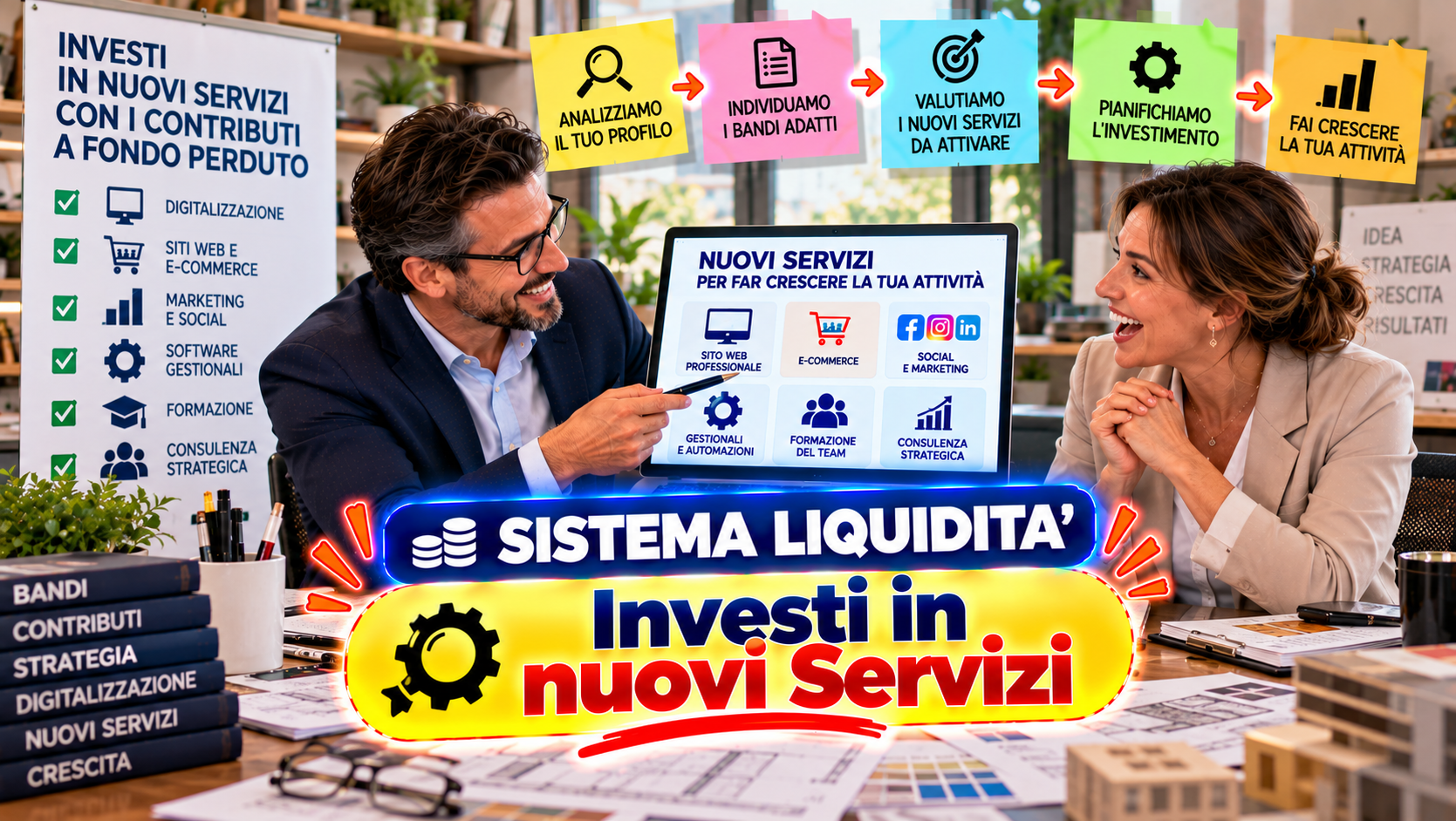 SISTEMA LIQUIDITA-Investi in nuovi Servizi