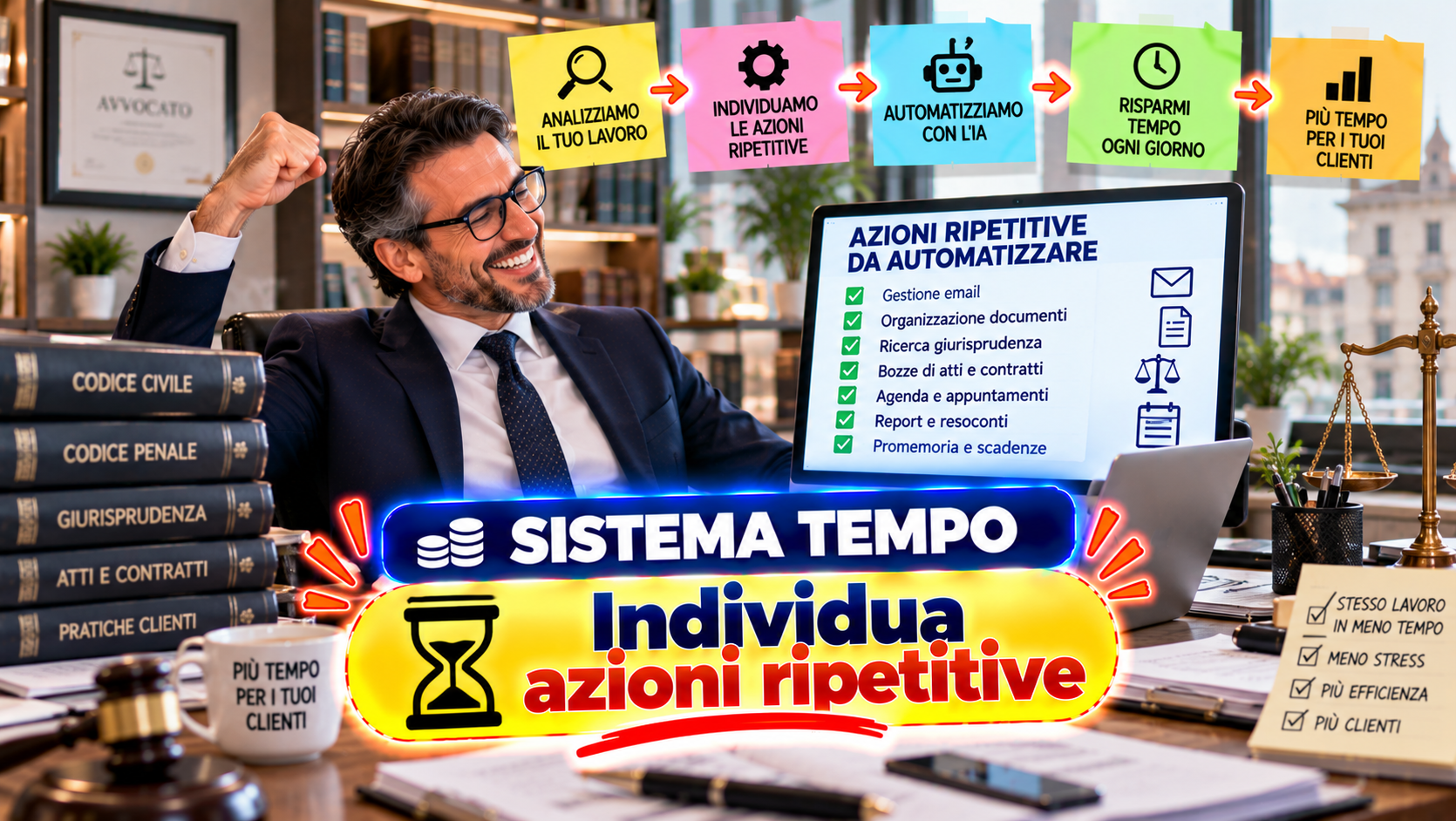 SISTEMA TEMPO -Individua azioni ripetitive